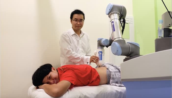 Robot massaggiatore e fisioterapista: la frontiera delle terapie
